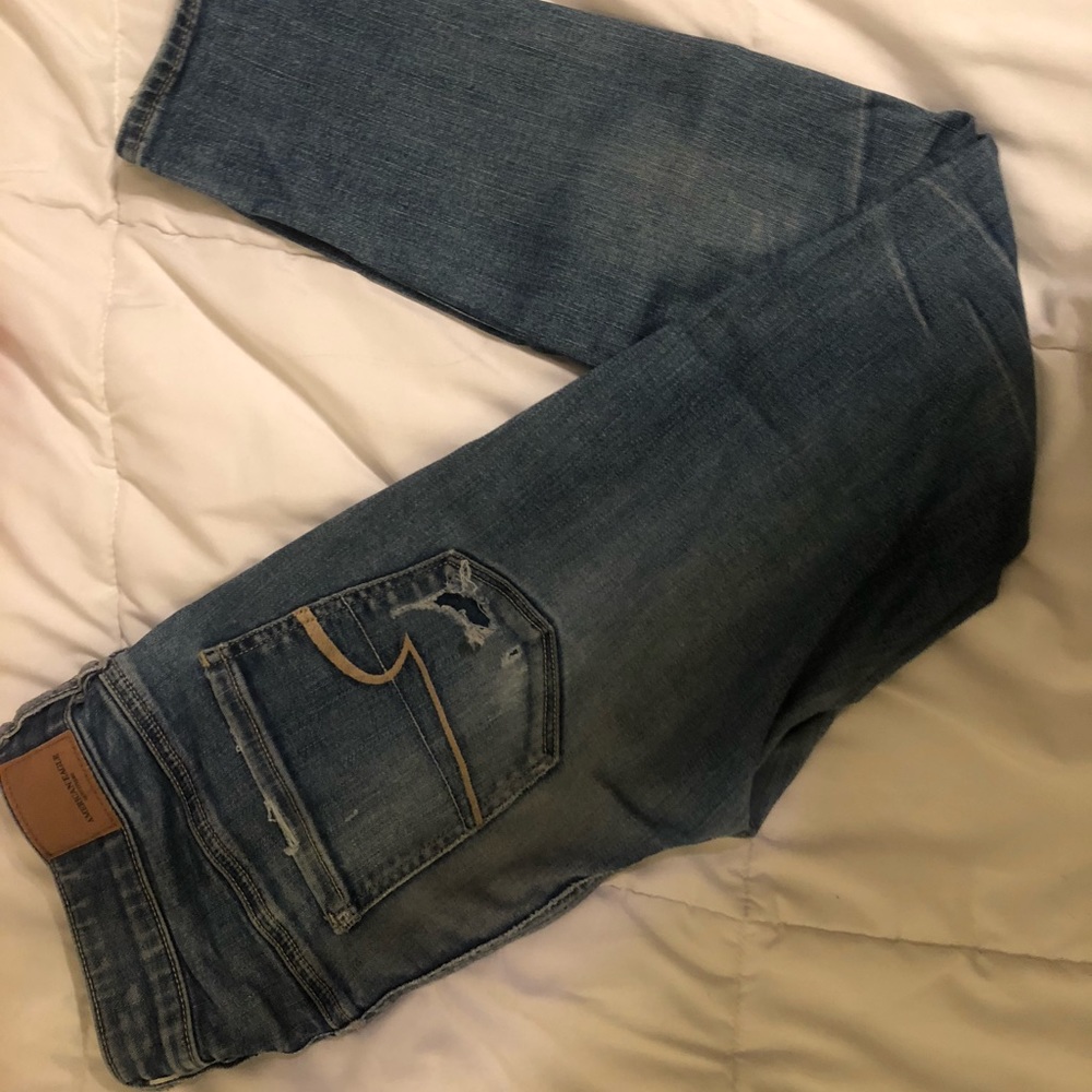 American eagle super stretch X high rise jeggings